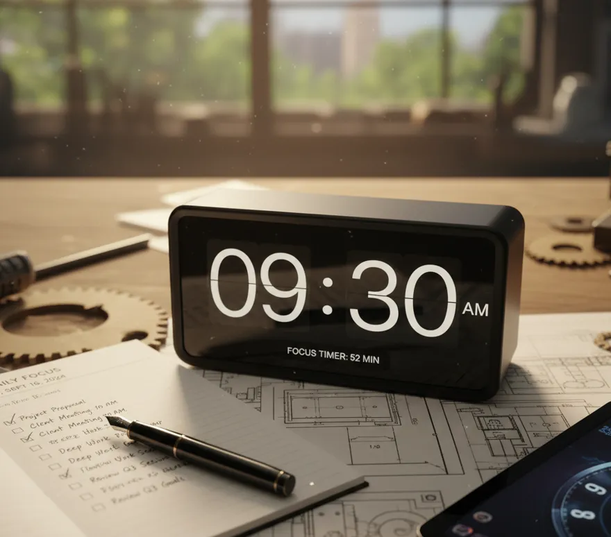 Productivity with Flip Clocks
