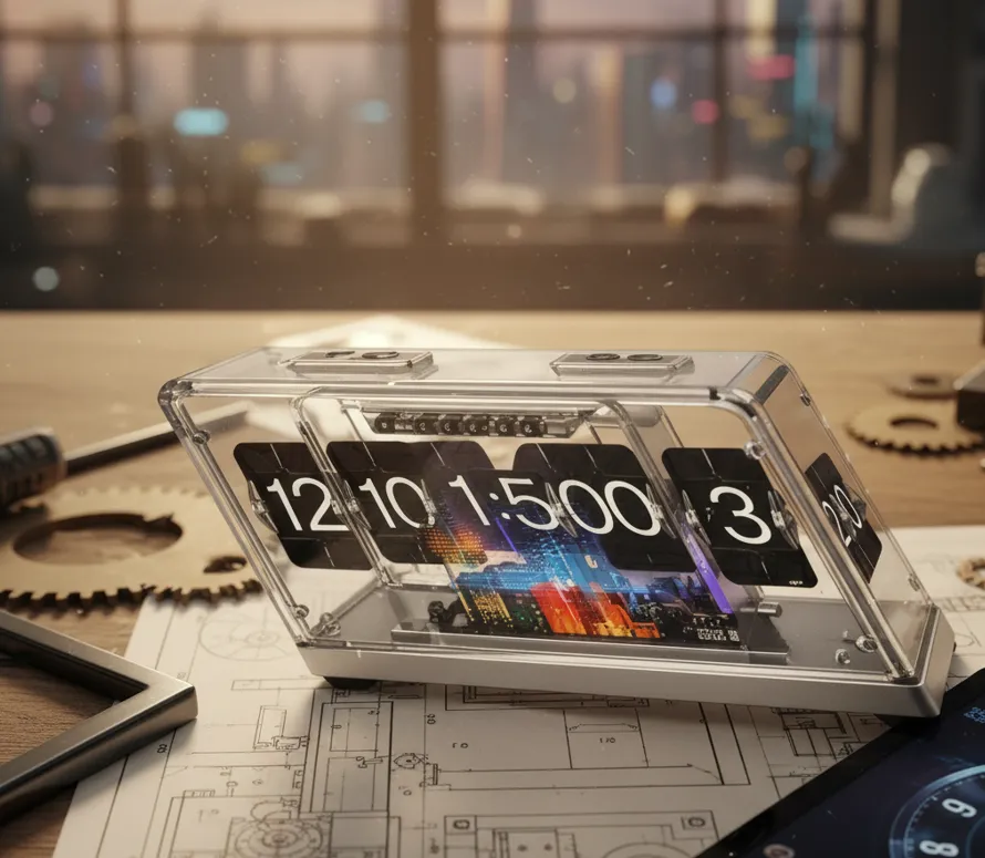 Digital Flip Clock Design Trends